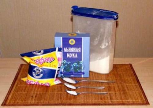 Льняная мука с кефиром на ночь. Льняная мука и кефир: польза для организма