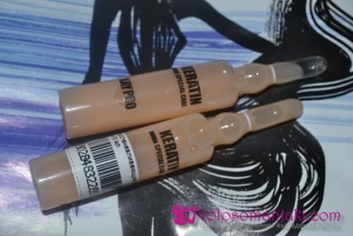 Ампулы для волос с кератином. Ампульное восстановление волос с кератином KayPro Special Care Keratin