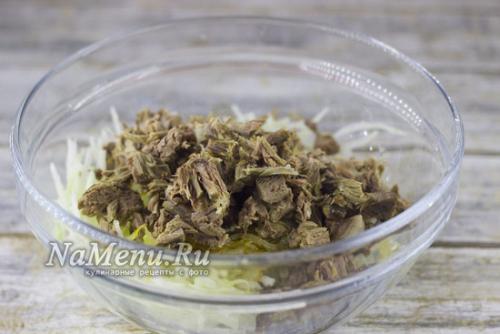 Салат с черной редькой и говядиной рецепт обалденный. Обалденный салат с редькой и говядиной