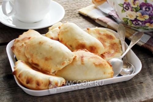 Пирожки из творожного теста с яблоками в духовке одноклассники. Творожные пирожки с яблоками