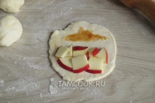 Пирожки из творожного теста с яблоками в духовке одноклассники. Творожные пирожки с яблоками