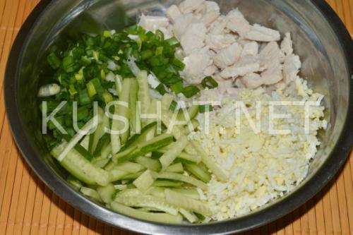 Салат с редькой и куриной грудкой. Салат из редьки с курицей – рецепт