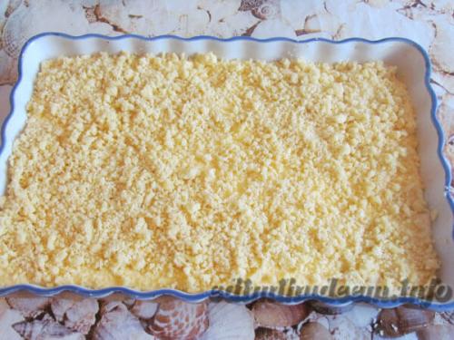 Королевский пирог с творогом и маслом