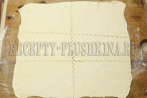 Красивые слойки с ветчиной и сыром. Слойки с ветчиной и сыром из слоеного теста