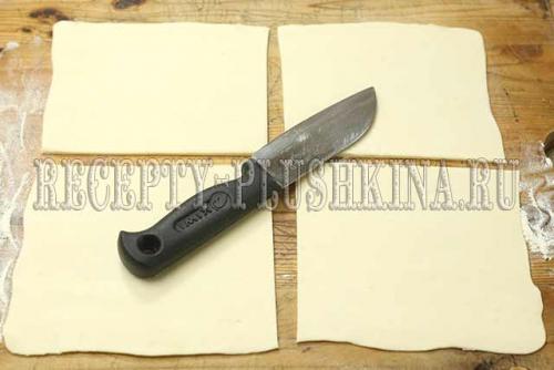 Красивые слойки с ветчиной и сыром. Слойки с ветчиной и сыром из слоеного теста