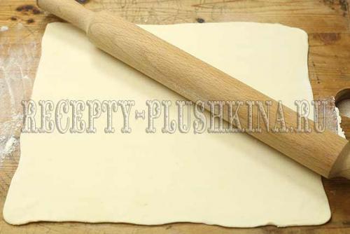 Красивые слойки с ветчиной и сыром. Слойки с ветчиной и сыром из слоеного теста