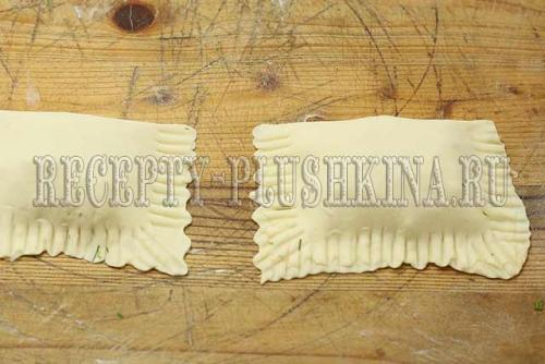 Красивые слойки с ветчиной и сыром. Слойки с ветчиной и сыром из слоеного теста