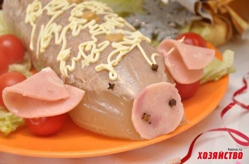 Холодец в виде поросенка в пластиковой бутылке. Холодец "Поросенок в бутылке"