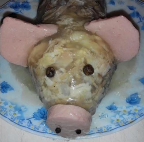 Холодец на Новый год. Холодец хрюша на новый год 2019