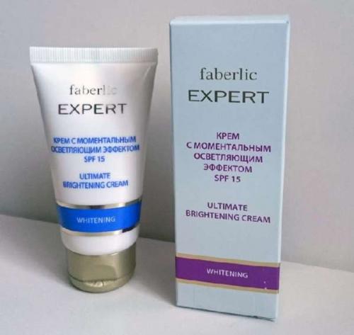 Отбеливающий крем для лица Фаберлик. Отзывы на отбеливающий крем для лица от Фаберлик «Эксперт Whitening»