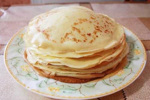 Блины на завтрак рецепт. Очень вкусные блинчики на молоке к завтраку