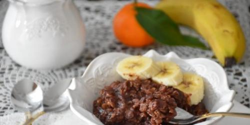 Овсянка с бананом на завтрак рецепт фитнес завтрак. Рецепты вкусных завтраков из овсяной каши с бананом