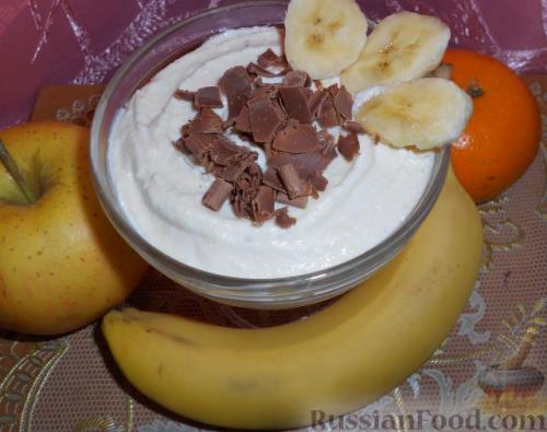 Творожно банановый крем ПП. Рецепт 3: творожно-банановый крем (с фото)