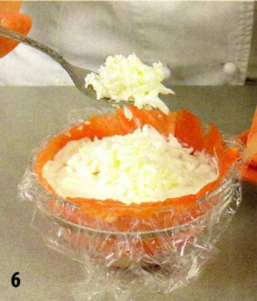 Торт-салат рыбный. Салат рыбный торт