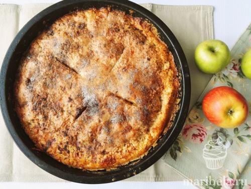 Яблочный пирог-шарлотка. Пирог Шарлотка