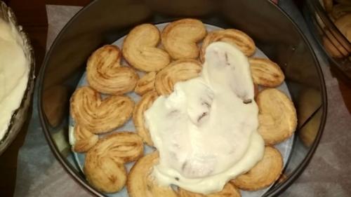 Торт из печенья без выпечки Минутка. Торт «Наполеон» без выпечки из печенья