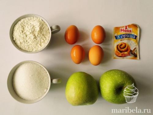 Яблочный пирог-шарлотка. Пирог Шарлотка