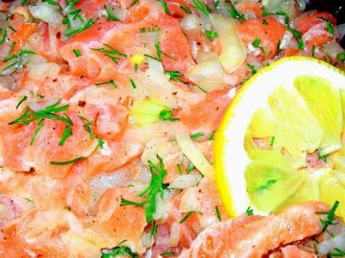 Сагудай из рыбы. Сагудай