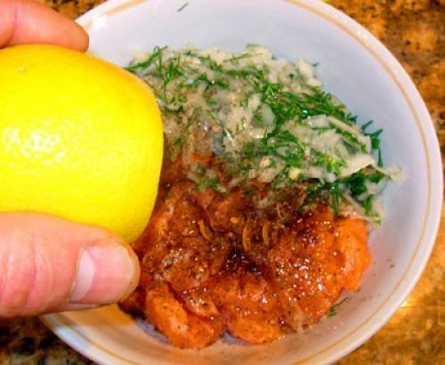 Сагудай из рыбы. Сагудай