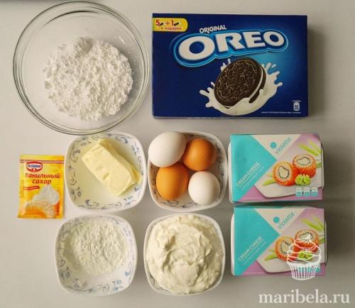 Чизкейк без выпечки с Орео. Орео-чизкейк