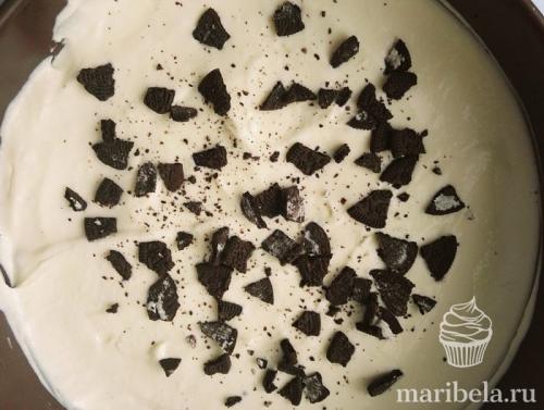 Чизкейк без выпечки с Орео. Орео-чизкейк