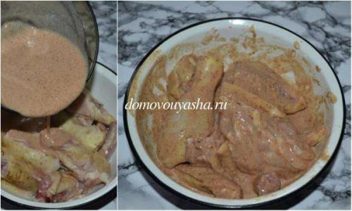 Курица маринованная в кефире и запеченная в духовке целая. Курица в кефире в духовке — как приготовить, чтобы мясо получилось вкусным и нежным