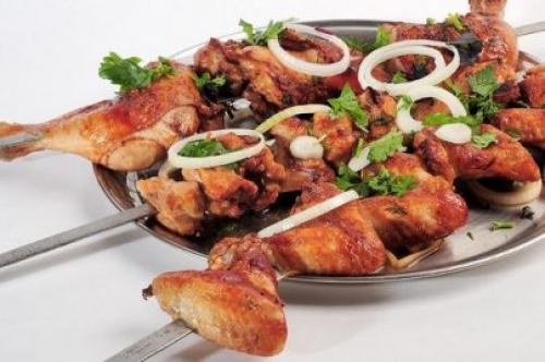 Курица маринованная в кефире для шашлыка. Маринад для куриного шашлыка на кефире