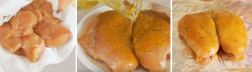 Куриная грудка в духовке в фольге. Диетическая сочная и нежная куриная грудка в фольге