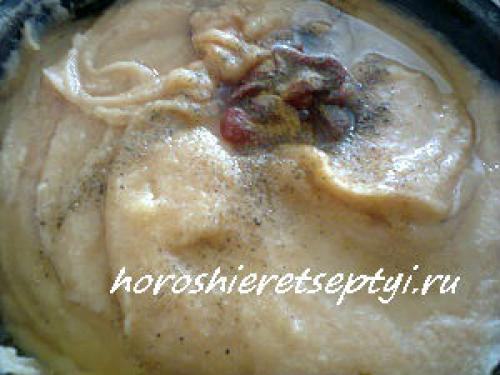 Икра из селедки и манной крупы. Ингредиенты: