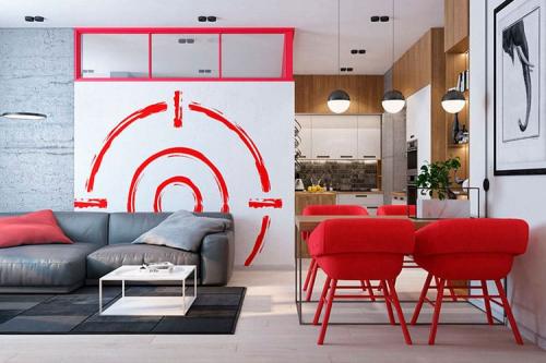 Как цвет стен влияет на восприятие пространства комнаты. Влияние цвета на психику