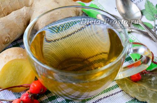Чай от которого не хочется есть неделю. Чай «Не хочу есть» с имбирем