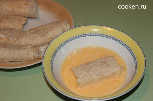 Бутерброды из лаваша с колбасой и сыром. Горячие бутерброды из лаваша