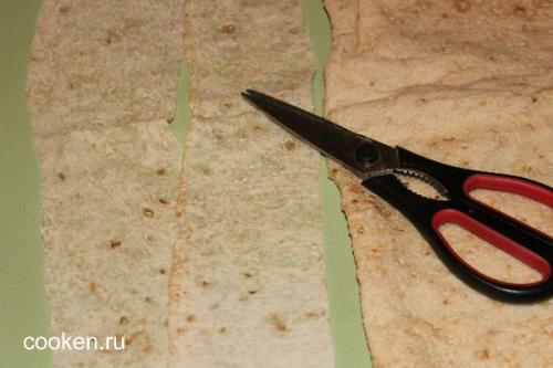 Бутерброды из лаваша с колбасой и сыром. Горячие бутерброды из лаваша