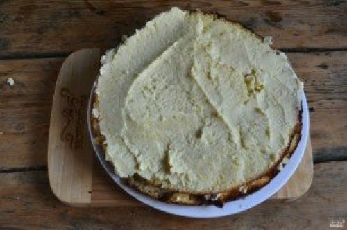 Нежный торт с кокосовой стружкой. Кокосовый торт