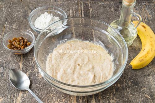 Постные оладьи с бананом и овсянкой. Постные оладьи из овсяных хлопьев и банана