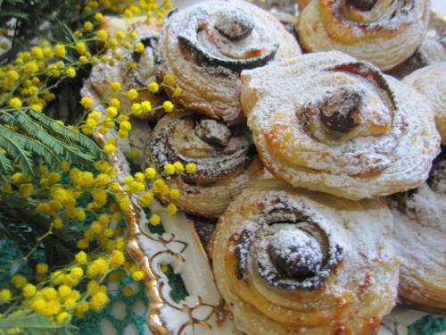 Улитки из слоеного теста с творогом. Творожные улитки из слоеного теста с пастилой