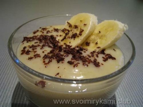 Крем для детского торта. Банановый крем для бисквитного торта