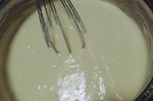 Заварной торт с заварным кремом. Заварной торт