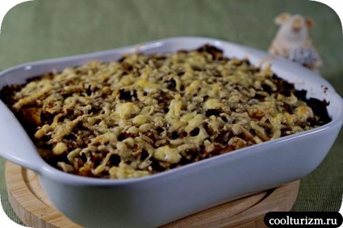 Запеканка из куриной печени с рисом. Запеканка из печени с рисом