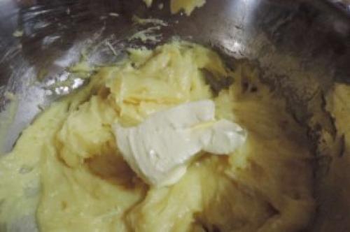 Заварной торт с заварным кремом. Заварной торт