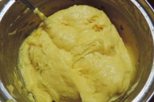 Заварной торт с заварным кремом. Заварной торт