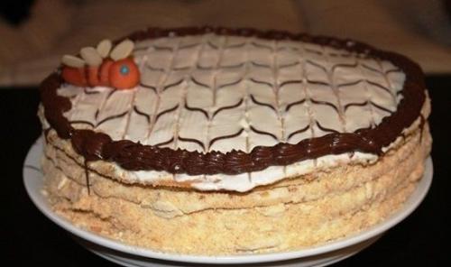 Торт медовик с тонкими коржами и заварным кремом. Торт медовик с заварным кремом: классический пошаговый рецепт с фото