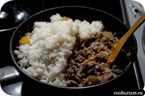 Запеканка из куриной печени с рисом. Запеканка из печени с рисом