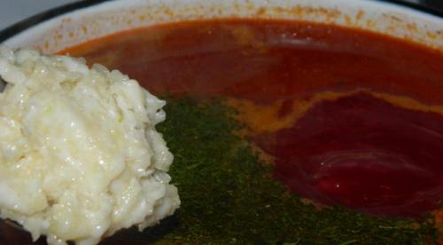 Борщ домашний