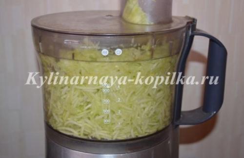 Сладкий пирог из кабачков в духовке