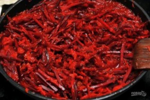 Самый простой рецепт борща