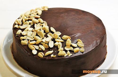 Рецепт пп торта сникерс с соленой карамелью. Шоколадно-арахисовое наслаждение - торт «Сникерс»