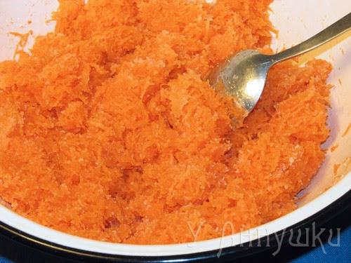 Морковные конфеты.