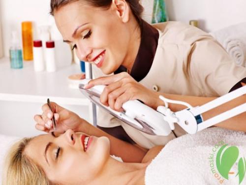 Уроки чистки лица. Чистка лица механическим способом