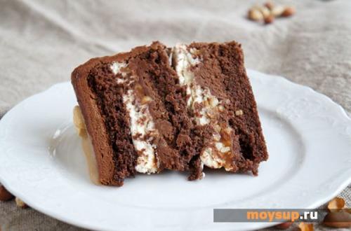 Рецепт пп торта сникерс с соленой карамелью. Шоколадно-арахисовое наслаждение - торт «Сникерс»